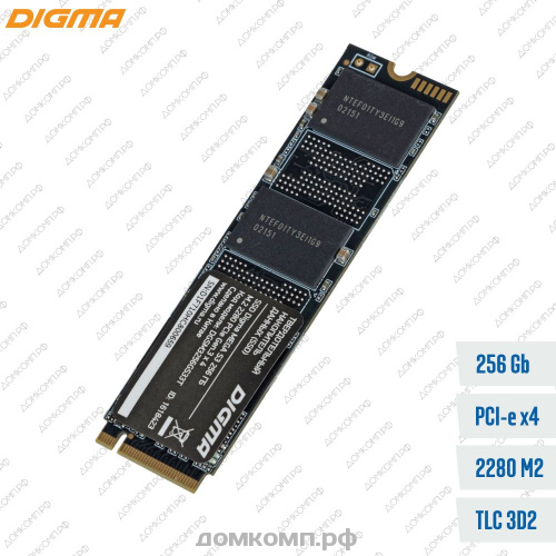 Накопитель SSD M.2 2280 256 Гб Digma MEGA S3 [DGSM3256GS33T] NVMe